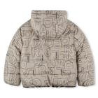Plum&iacute;fero reversible con capucha KARL LAGERFELD KIDS 
                    NI&Ntilde;O