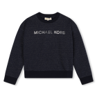 Sudadera brillante MICHAEL KORS 
                    NI&Ntilde;A