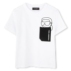 Camiseta de manga corta KARL LAGERFELD KIDS 
                    NI&Ntilde;O