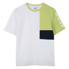 Camiseta de piqu&eacute; de algod&oacute;n BOSS 
                    NI&Ntilde;O