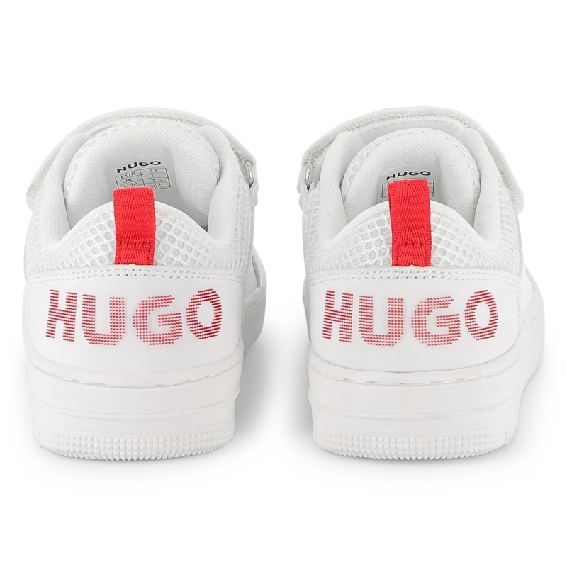 Deportivas cordones y velcro HUGO 
                        NI&Ntilde;O