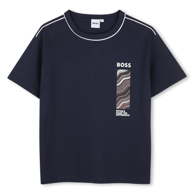 Camiseta de mangas cortas BOSS NI&Ntilde;O