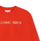 Sudadera brillante MICHAEL KORS 
                    NI&Ntilde;A