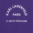 Sudadera con estampado KARL LAGERFELD KIDS 
                    NI&Ntilde;A