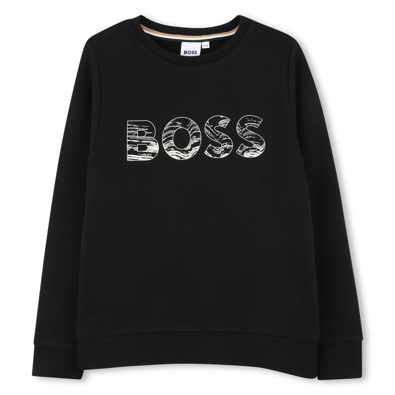 Sudadera de cuello redondo BOSS 
                        NI&Ntilde;O