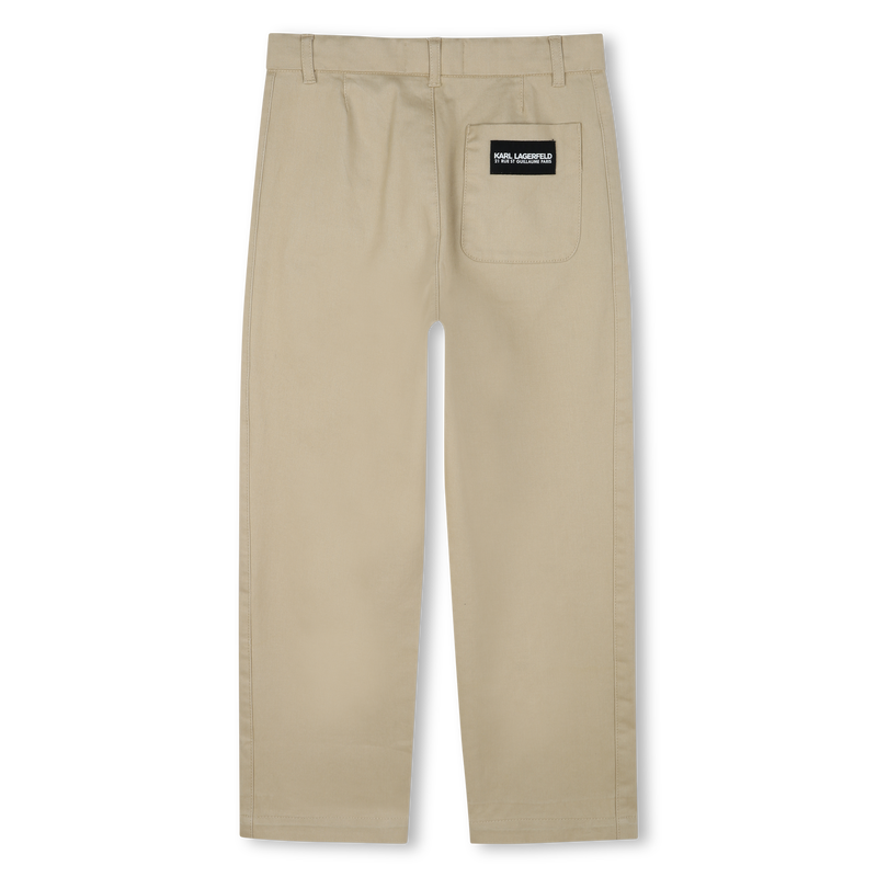 Pantal&oacute;n con bolsillos KARL LAGERFELD KIDS 
                        NI&Ntilde;O
