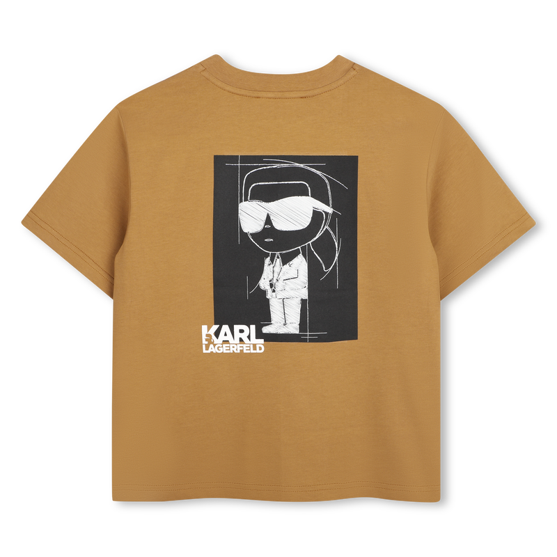 Camiseta de mangas cortas KARL LAGERFELD KIDS 
                        NI&Ntilde;O