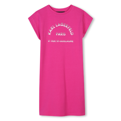 Vestido de manga corta KARL LAGERFELD KIDS NI&Ntilde;A