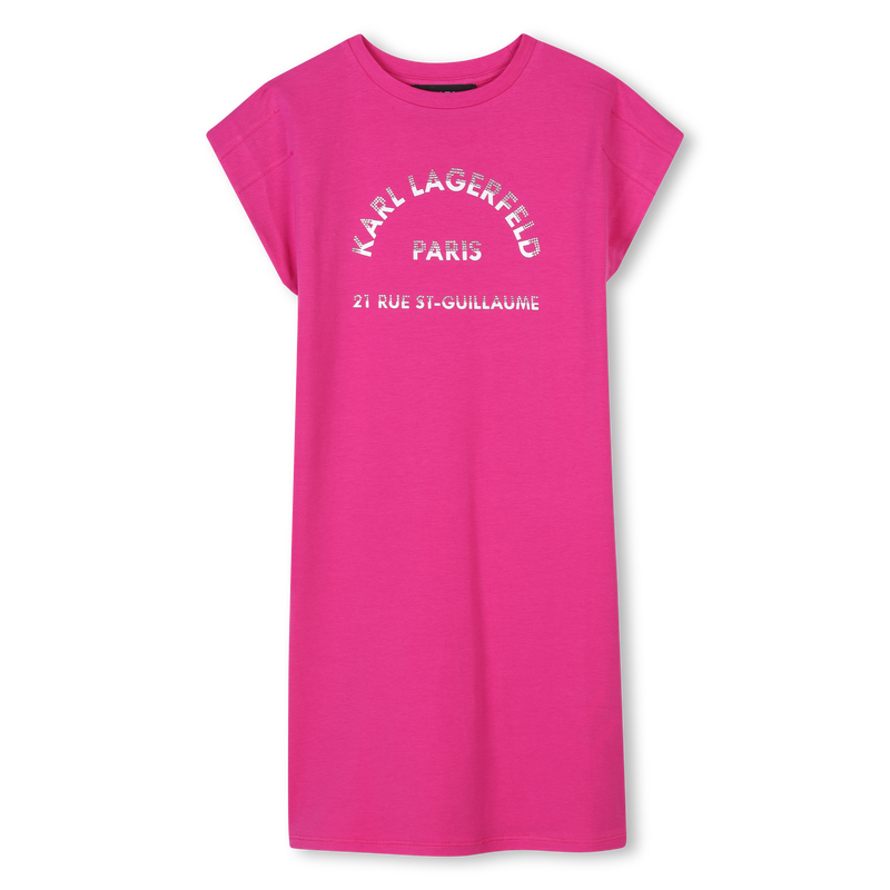 Vestido de manga corta KARL LAGERFELD KIDS 
                        NI&Ntilde;A