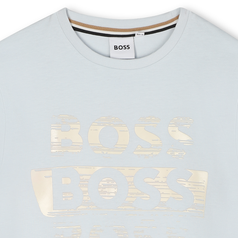 Camiseta de manga corta BOSS 
                        NIÑO