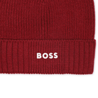 Gorro de punto con logo BOSS 
                    NI&Ntilde;O