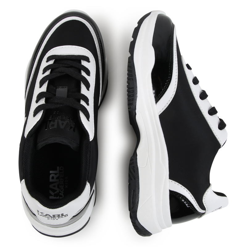 Zapatillas con cordones KARL LAGERFELD KIDS 
                        NI&Ntilde;A