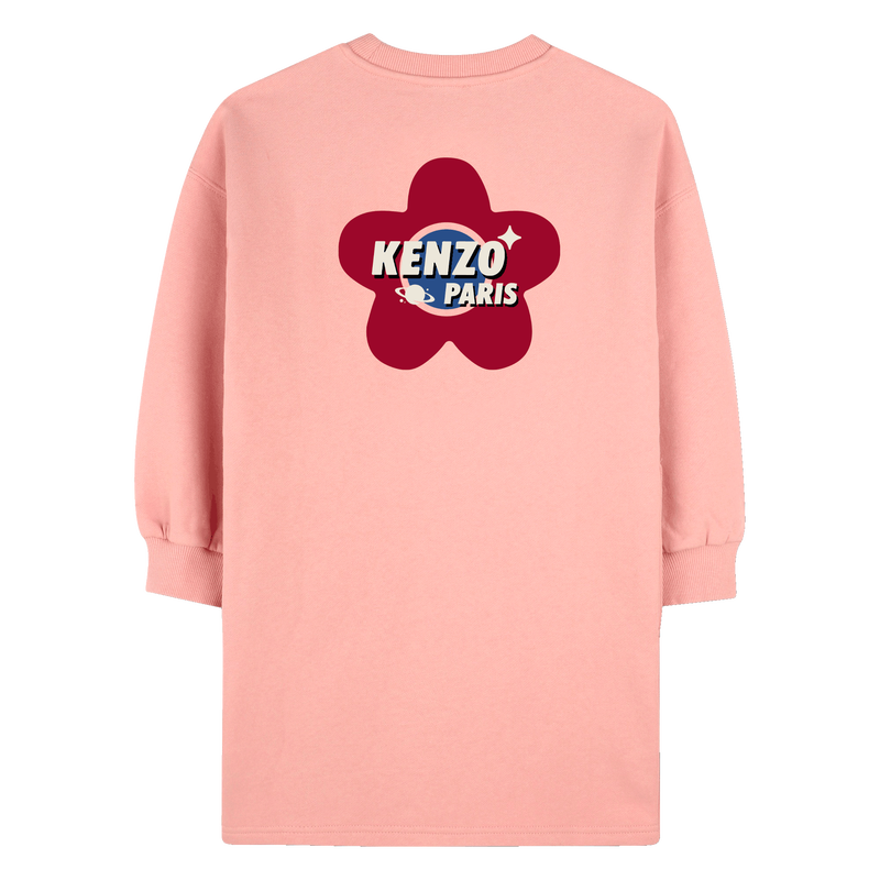 Vestido con bolsillos delanteros KENZO KIDS 
                        NI&Ntilde;A