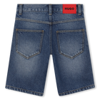 Bermudas vaqueras HUGO 
                    NI&Ntilde;O