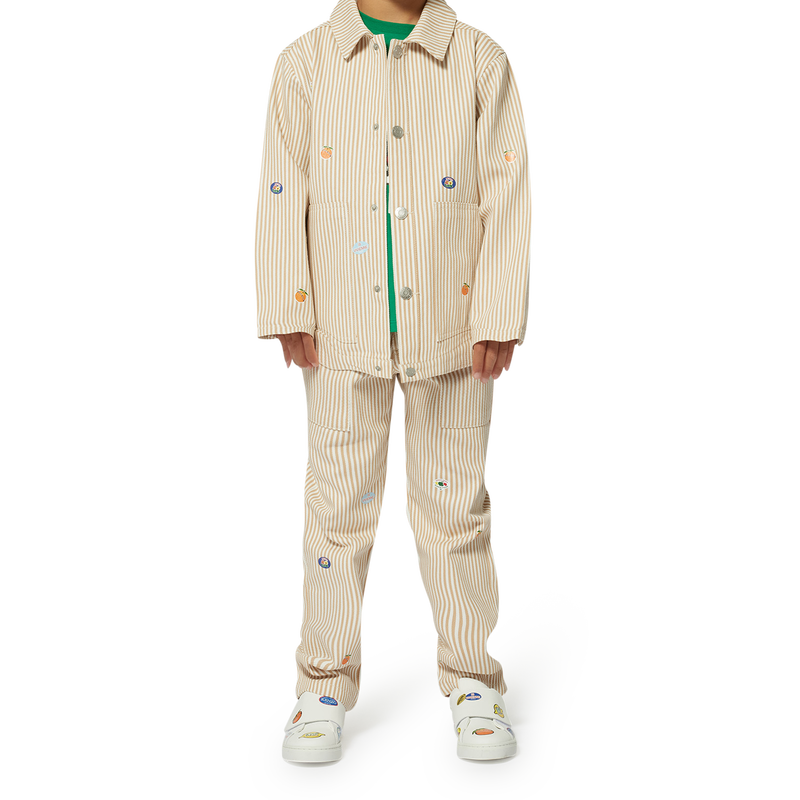 Chaqueta de sarga con rayas KENZO KIDS 
                        UNISEXO