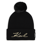 Conjunto de gorro y bufanda. KARL LAGERFELD KIDS 
                    NI&Ntilde;A