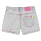 Shorts de mezclilla BILLIEBLUSH 
                    NI&Ntilde;A