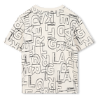 Camiseta de manga corta KARL LAGERFELD KIDS 
                    NI&Ntilde;O