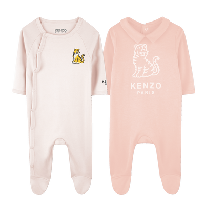 Pack de 2 pijamas de algod&oacute;n KENZO KIDS UNISEXO