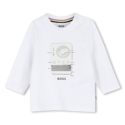 Camiseta de manga larga BOSS NI&Ntilde;O