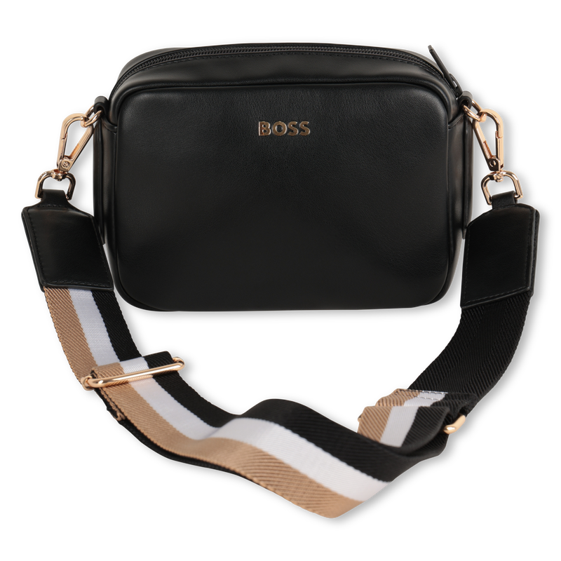 Bolso de mano textil recubierto BOSS 
                        NI&Ntilde;A