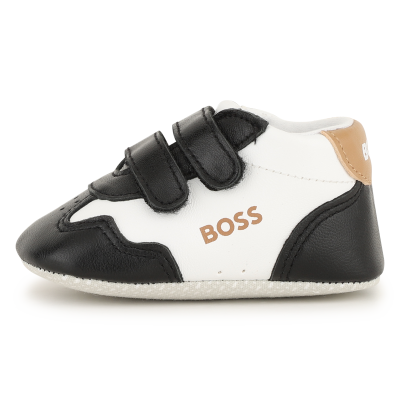 ZAPATILLAS DE PIEL DE OVEJA BOSS 
                        NI&Ntilde;O