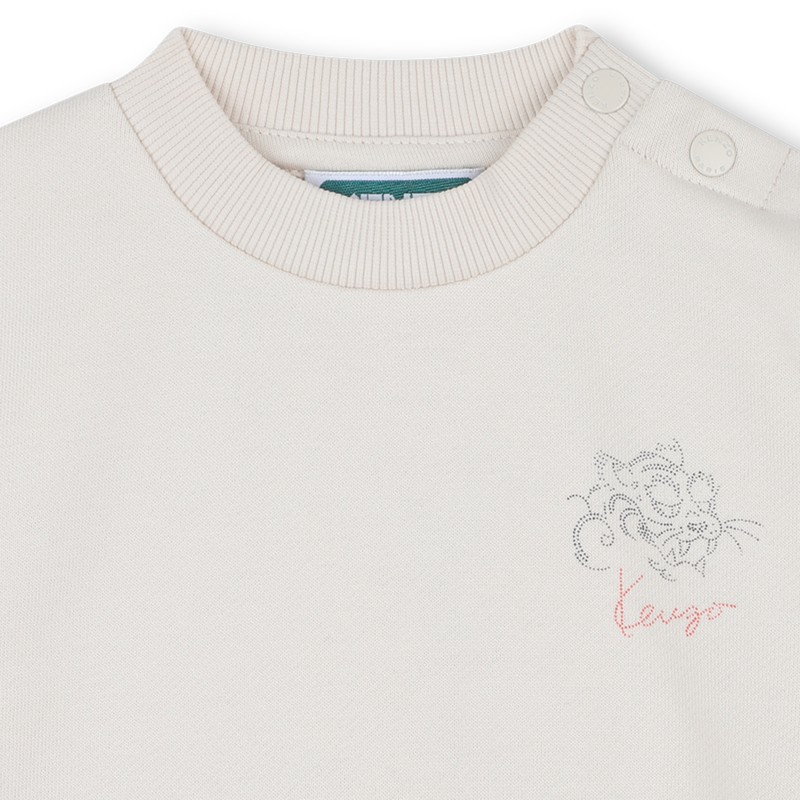 Sudadera con bolsillo delantero central KENZO KIDS 
                        NI&Ntilde;O
