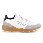Zapatillas de imitaci&oacute;n y lona BOSS 
                    NI&Ntilde;O
