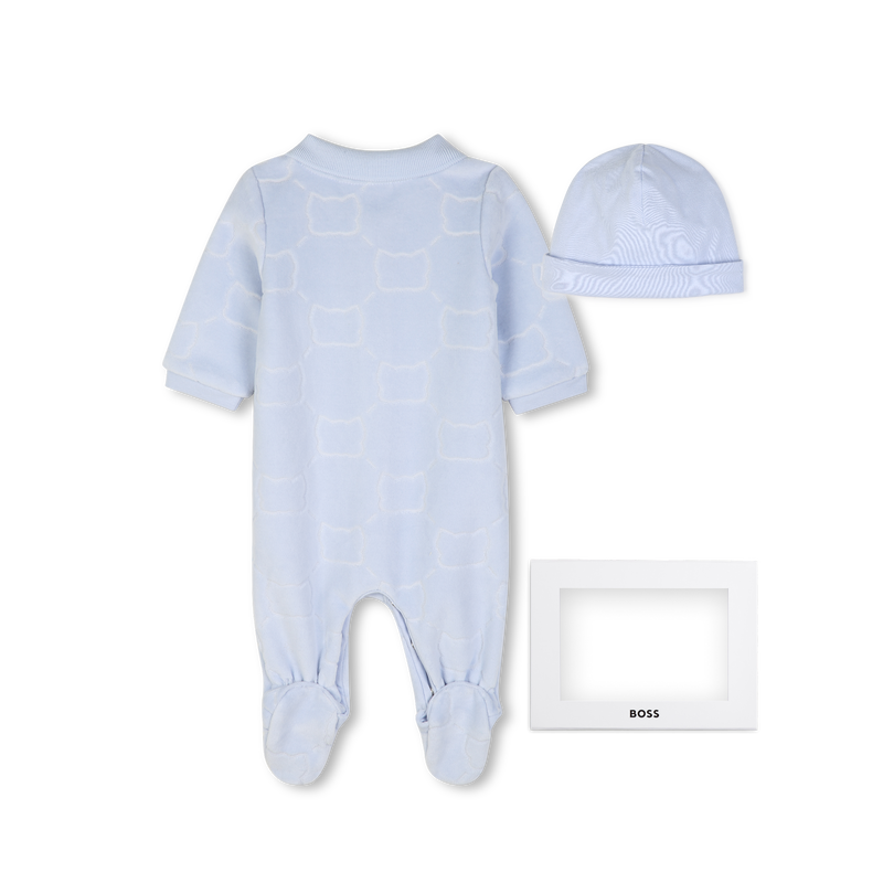 Conjunto de pijama y gorro BOSS 
                        NI&Ntilde;O