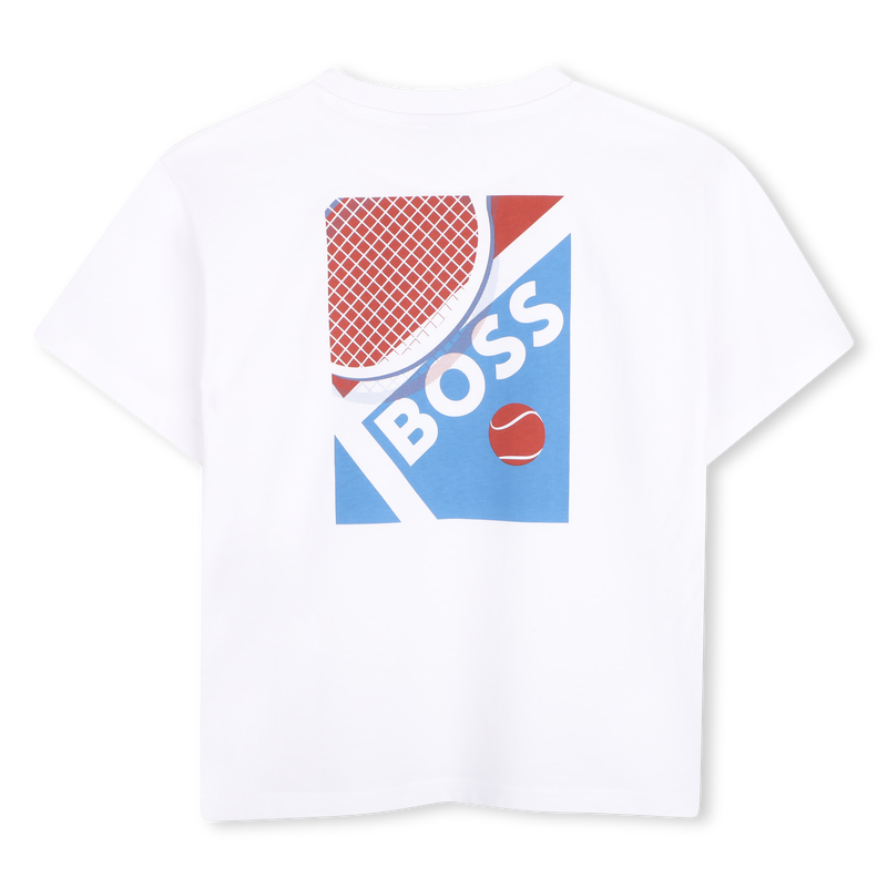 CAMISETA DE MANGA CORTA BOSS 
                        NI&Ntilde;O