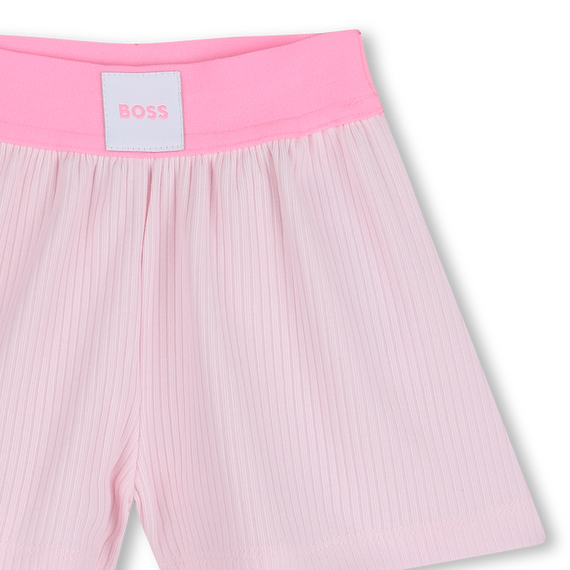 CONJUNTO POLO + PANTAL&Oacute;N CORTO BOSS 
                        NI&Ntilde;A