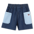 Pantal&oacute;n corto vaquero KENZO KIDS 
                    NI&Ntilde;A