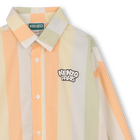 Camisa de manga larga a rayas KENZO KIDS 
                    NI&Ntilde;O