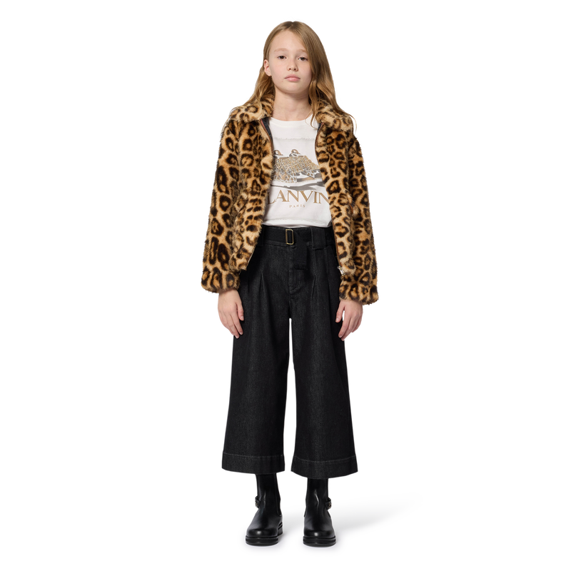 Chaqueta de forro polar esponjosa LANVIN 
                        NIÑA