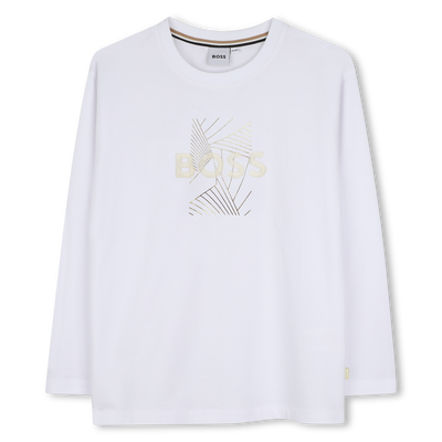 Camiseta de manga larga BOSS NI&Ntilde;A