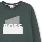 Sudadera fleece BOSS 
                    NI&Ntilde;O