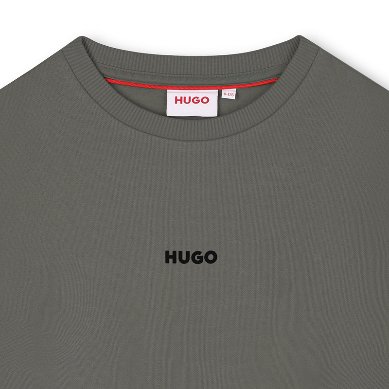 Sudadera de cuello redondo HUGO 
                        NI&Ntilde;O