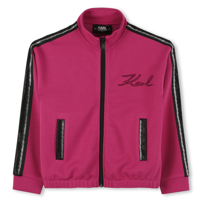 C&aacute;rdigan de punto doble KARL LARGERFELD KIDS NI&Ntilde;A