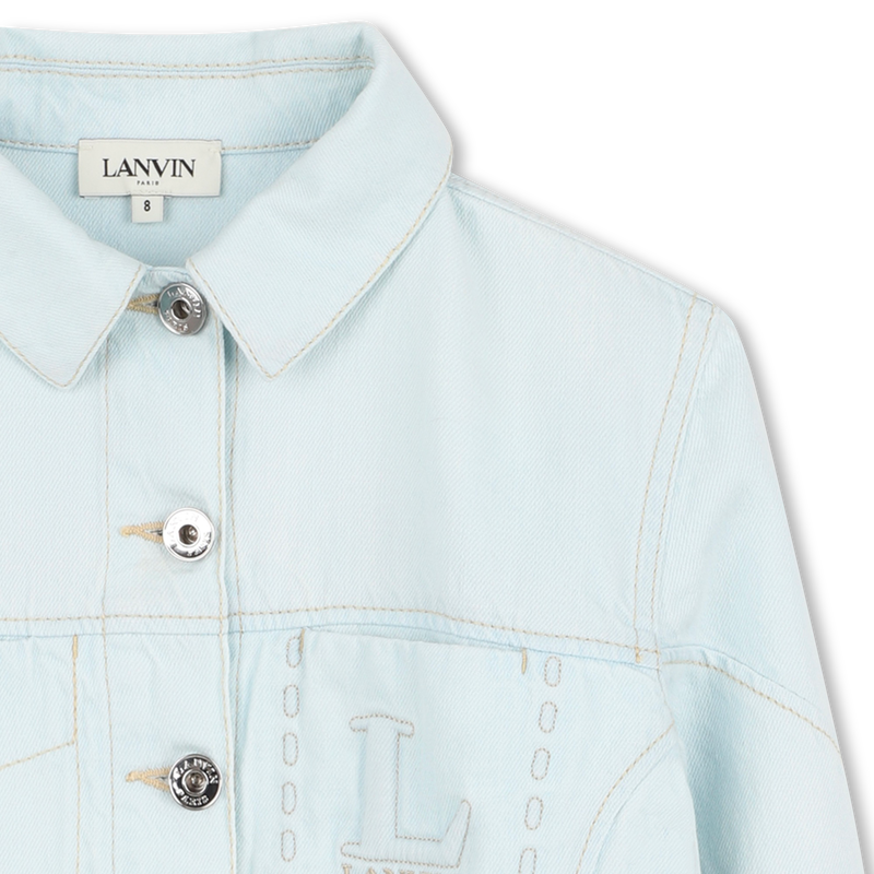 CHAQUETA DE MEZCLILLA LANVIN 
                        NI&Ntilde;A