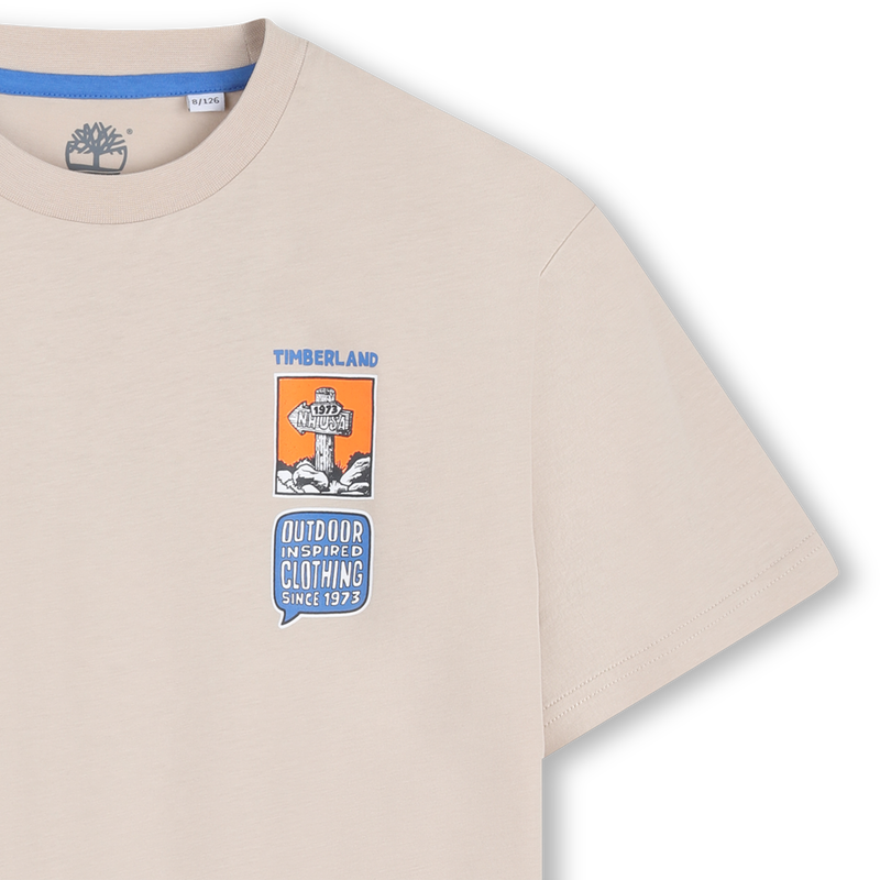 CAMISETA DE MANGA CORTA TIMBERLAND 
                        NI&Ntilde;O