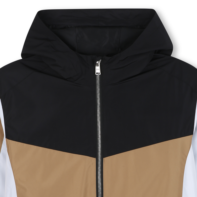 Cortavientos con capucha BOSS 
                        NI&Ntilde;O