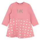 Vestido de manga larga MICHAEL KORS 
                    NI&Ntilde;A