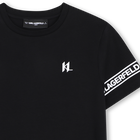 Camiseta de mangas cortas KARL LAGERFELD KIDS 
                    NI&Ntilde;O