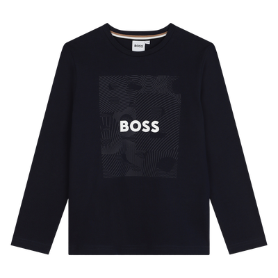 Camiseta de manga larga BOSS NI&Ntilde;O
