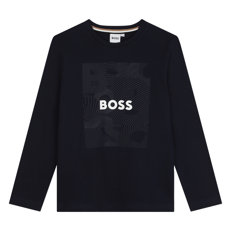 Camiseta de manga larga BOSS 
                        NI&Ntilde;O