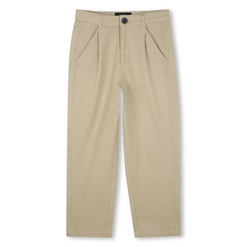 Pantal&oacute;n con bolsillos KARL LAGERFELD KIDS 
                        NI&Ntilde;O