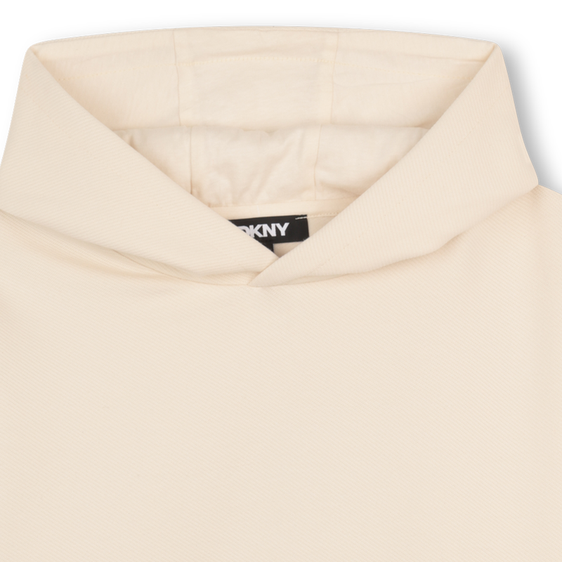 SUDADERA CON CAPUCHA DKNY 
                        NI&Ntilde;O