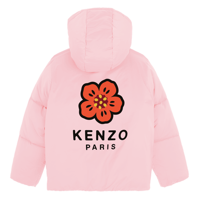 Chaqueta acolchada con capucha KENZO KIDS UNISEXO
