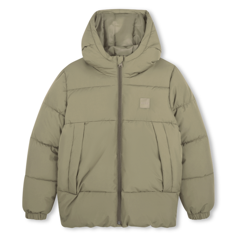 Chaqueta acolchada con capucha BOSS 
                        NI&Ntilde;O