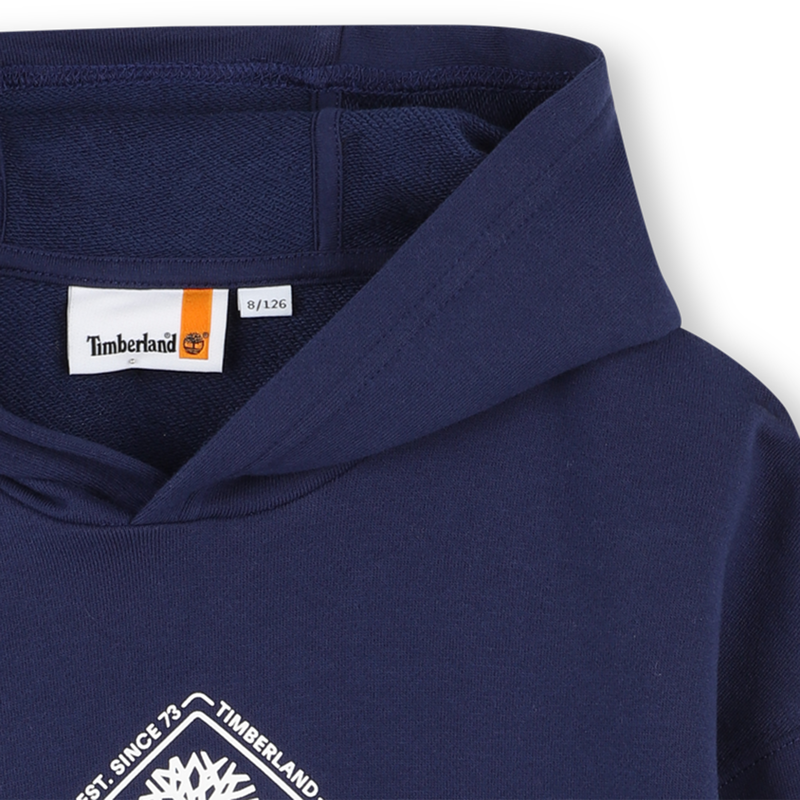 Sudadera con capucha y logo TIMBERLAND 
                        NI&Ntilde;O